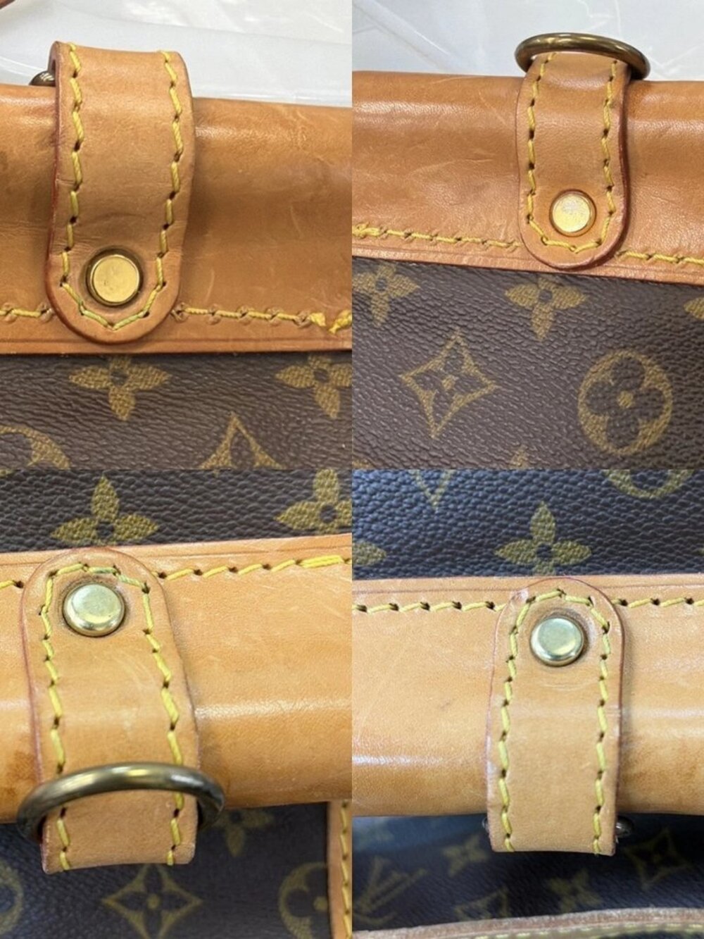 LOUIS VUITTON LV Sac Kleber Shoulder Bag Monogram Leather Brown M58122 13KC407 - Picture 13 of 16